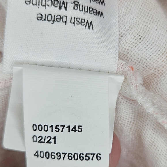 Sonoma Cream and Orange Striped Camisole - Picture 10 of 11